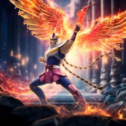 Statuette Iron Studio 1/10 Deluxe Art Scale Phoenix Ikki 41 cm