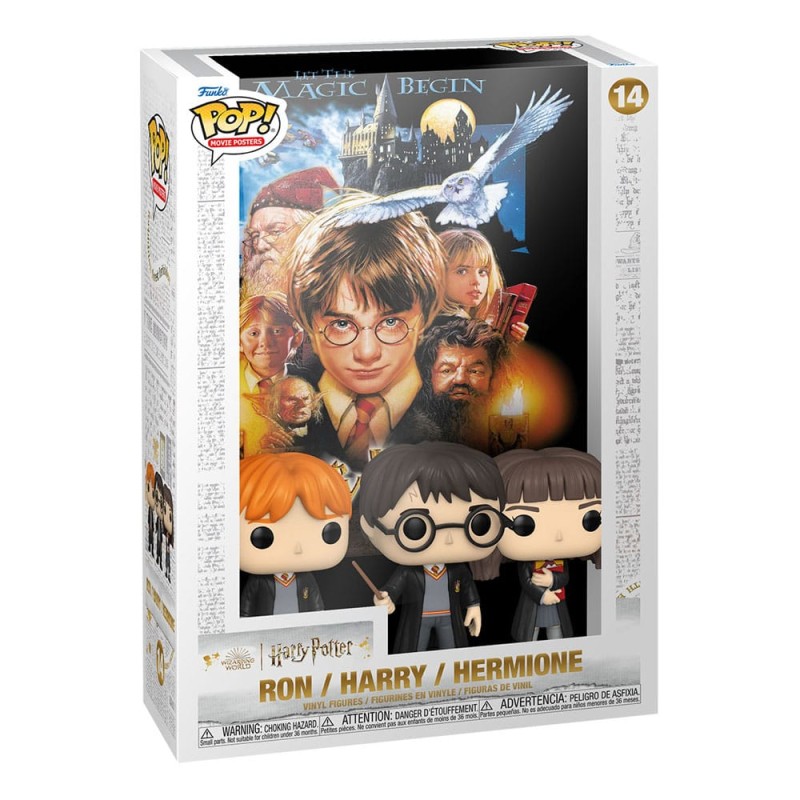 Harry Potter POP! Movie Poster et figurine Sorcerer's Stone