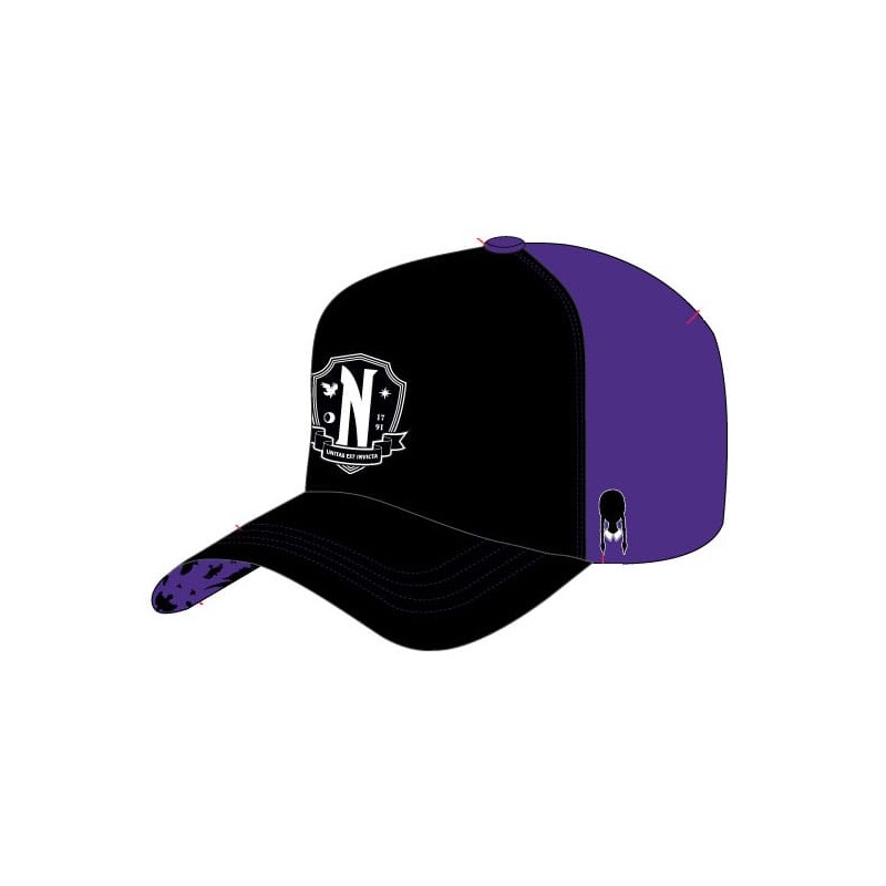 Casquette Wednesday Nevermore