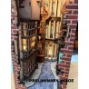 Harry Potter maquette Book Nook Tiny Adventures Chemin de Traverse 23 cm