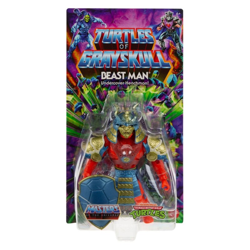 MOTU x TMNT: Turtles of Grayskull figurine Beast Man 14 cm