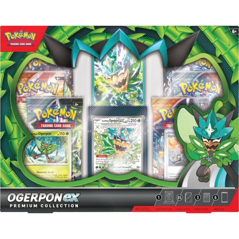 Pokémon TCG Celebrations Ogerpon EX Premium Collection 2024 *ANGLAIS*