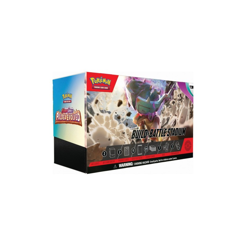 Pokémon TCG Paldea Evolved Battle Stadium Box *ANGLAIS*