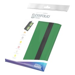 Ultimate Guard Flexxfolio 160 - 8-Pocket Vert