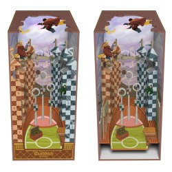 Harry Potter maquette Book Nook Tiny Adventures Terrain de Quidditch 23 cm