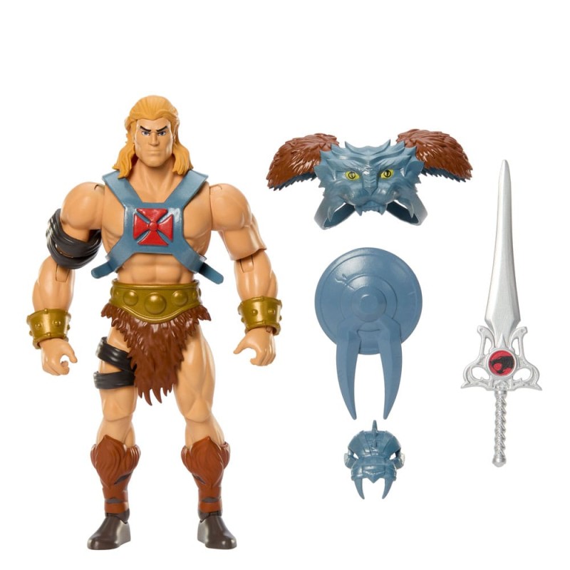 Masters of the Universe x ThunderCats figurine He-Man 14 cm