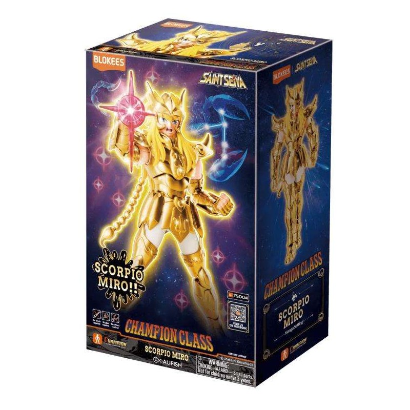 Saint seiya scorpio milo champion class model kit