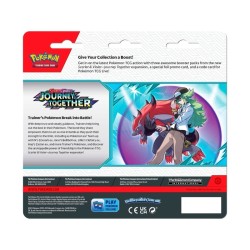 Pokémon SV09 Journey Together 3-Pack Blister *ANGLAIS*