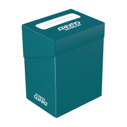 Ultimate Guard boîte pour cartes Deck Case 80+ taille standard Bleu Pétrole