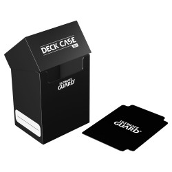 Ultimate Guard boîte pour cartes Deck Case 80+ taille standard Noir