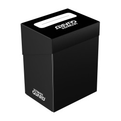 Ultimate Guard boîte pour cartes Deck Case 80+ taille standard Noir