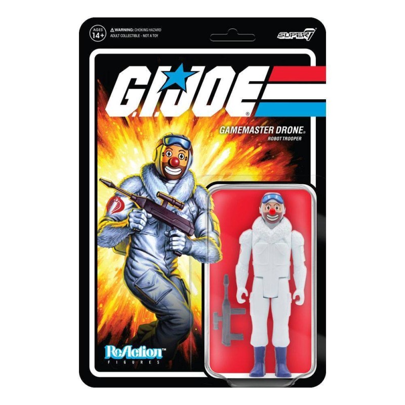 G.I. Joe figurine ReAction Gamemaster Drone Toy Soldier Wave 2