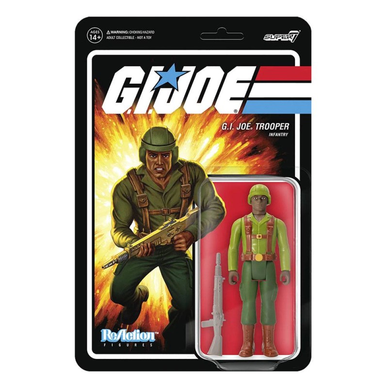 G.I. Joe figurine ReAction Greenshirt (Brown)