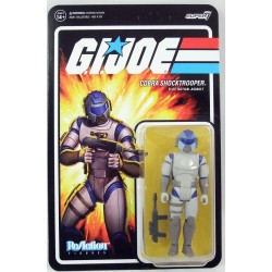 G.I. Joe figurine ReAction Cobra Schocktrooper Officer Riffle C Wave