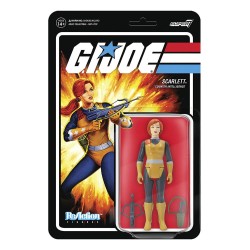 G.I. Joe figurine ReAction Scarlett