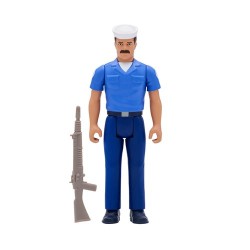 GI Joe figurine ReAction Blueshirt Mustache (Light Brown) Wave 2