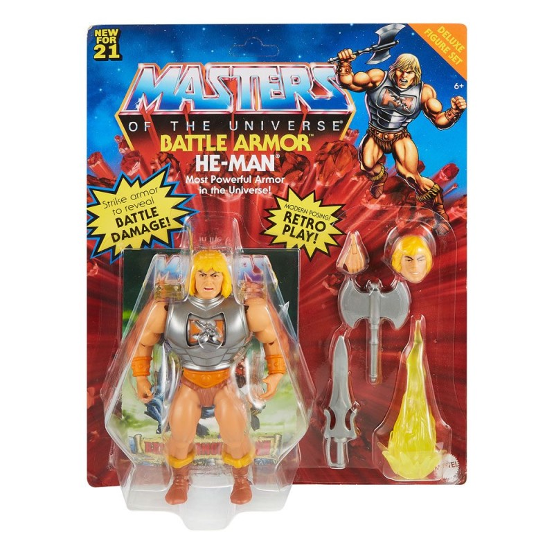 Masters of the Universe Deluxe 2021 figurine He-Man