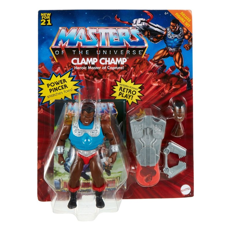 Masters of the Universe Deluxe 2021 figurine Clamp Champ