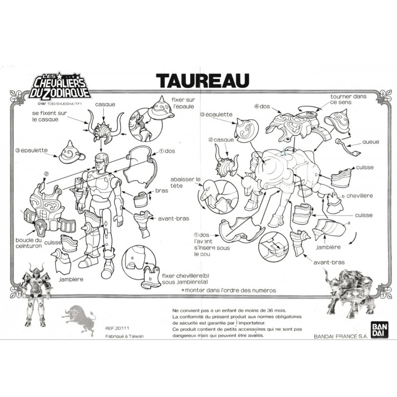Notice Taureau FR pdf