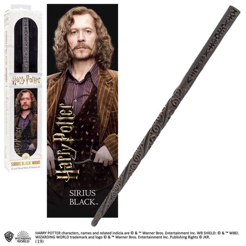 Harry Potter réplique baguette PVC Sirius Black