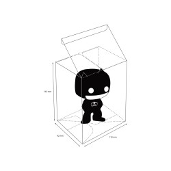 5x Protective Case présentoir boîtes de protection pour figurines Funko POP!™ * 5 pièces *