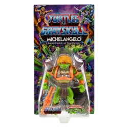 MOTU x TMNT: Turtles of Grayskull figurine Michelangelo