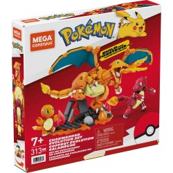 Pokémon jeu de construction Mega Construx Coffret Évolution Salamèche