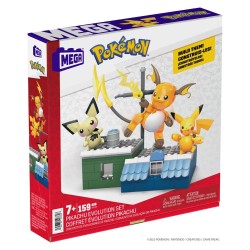 Pokémon jeu de construction MEGA Coffret Évolution Pikachu