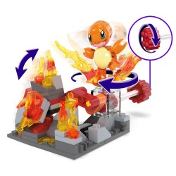 Pokémon jeu de construction MEGA Danse Flammes de Salamèche