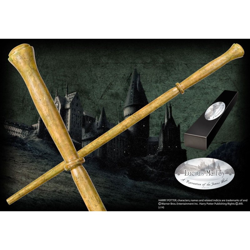 Réplique baguette de Lucius Malefoy (édition personnage)